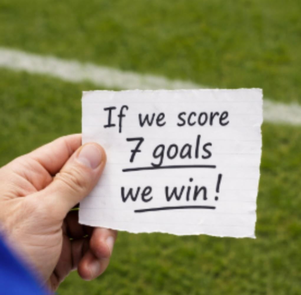 Found this note as I was walking out the ground last night