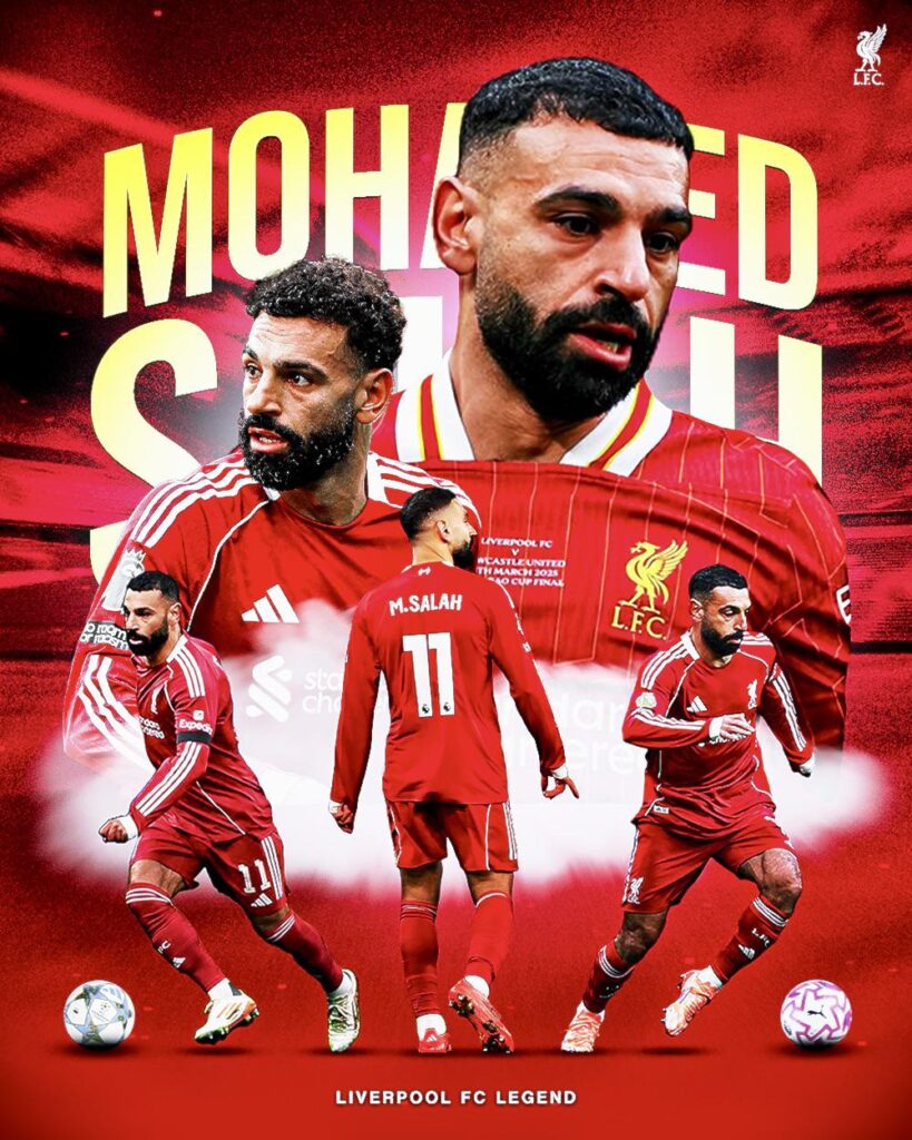 Made a poster in honour of Mo Salah