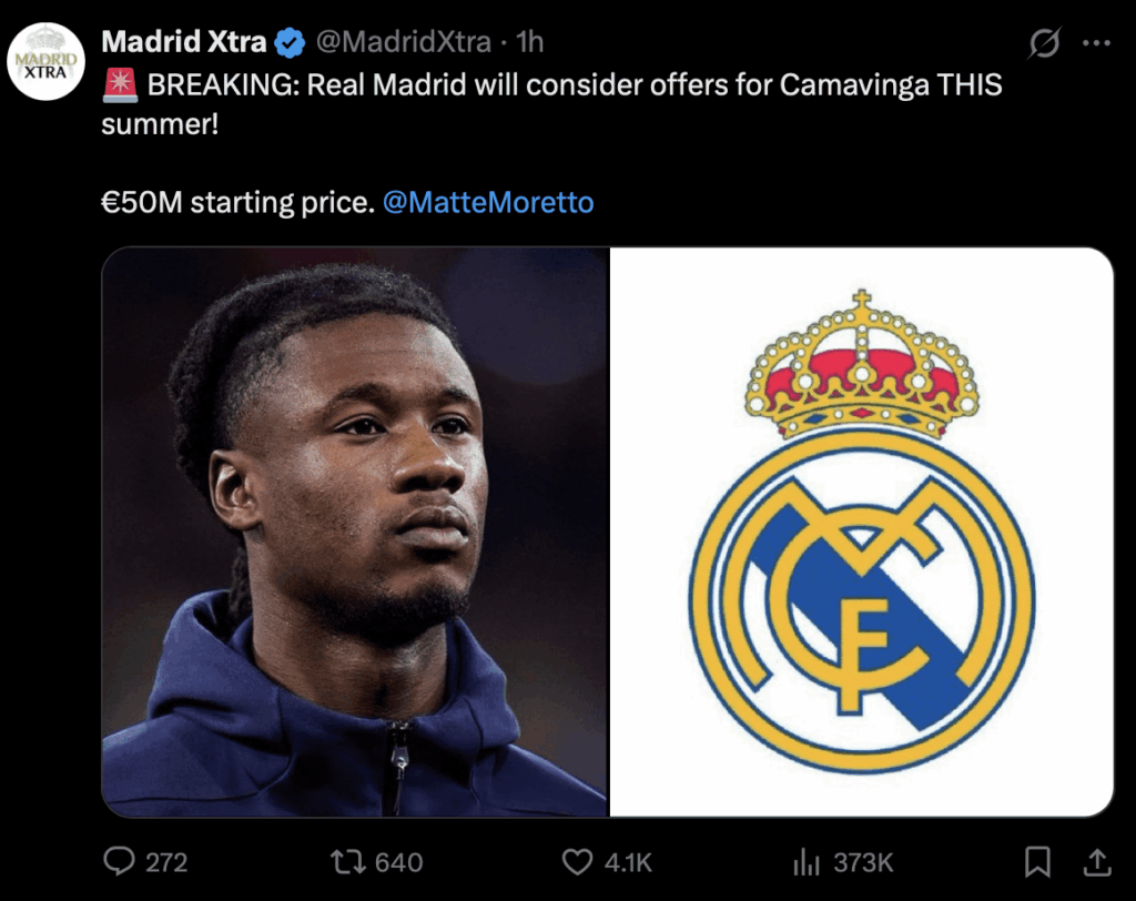 Thoughts on this? If Calha, Frattesi and one more midfielder leaves(which will be the likely outcome) we will need to purchase a new midfielder. Who should we pursue? For me Camavinga if we can negotiate the price a bit, Manu Kone if 35-40 mil and Curtis Jones are the top 3 options. Thoughts on this? If Calha, Frattesi and one more midfielder leaves(which will be the likely outcome) we will need to purchase a new midfielder. Who should we pursue? For me Camavinga if we can negotiate the price a bit, Manu Kone if 35-40 mil and Curtis Jones are the top 3 options.