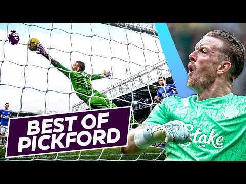 Pickford saves. Premier Leagues own channel!