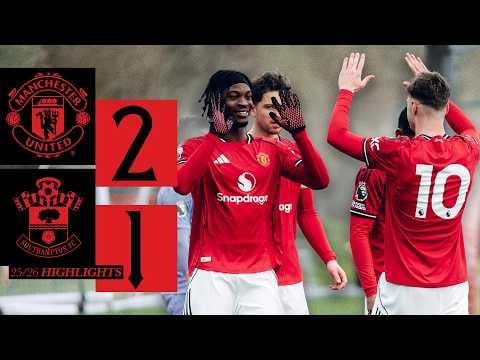 Man Utd v Southampton | Academy Highlights