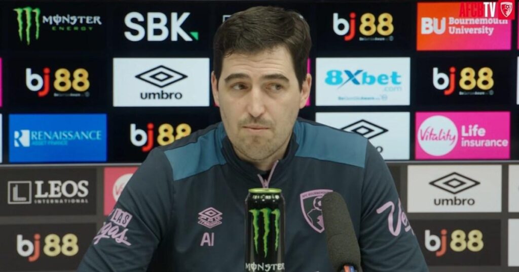 Andoni Iraola makes 'best in the Premier League' claim about Man Utd ahead of Bournemouth clash