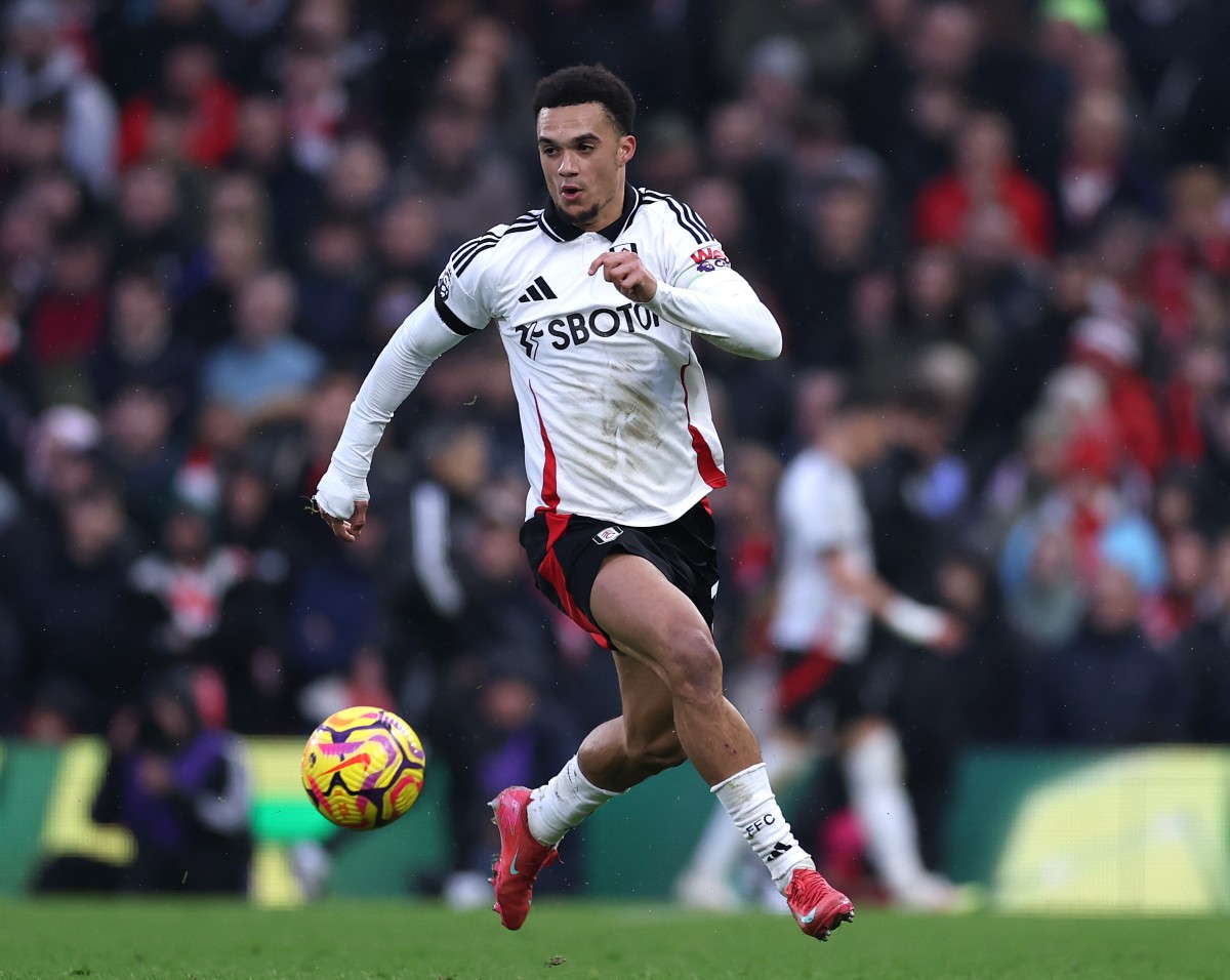 Antonee Robinson in action for Fulham