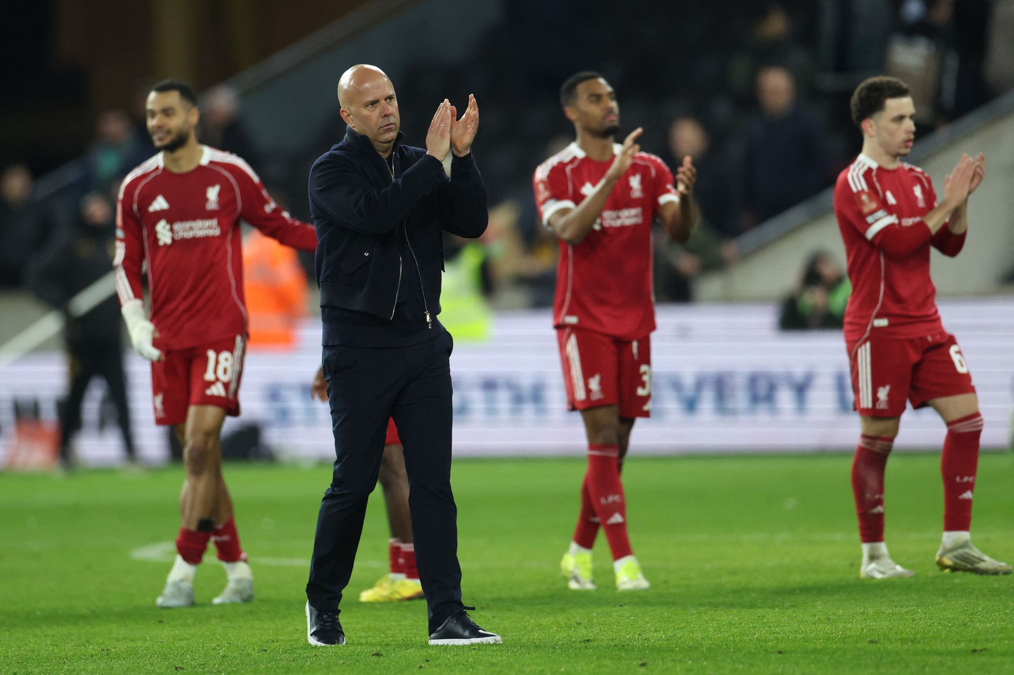 Arne Slot's Liverpool are into the last eight