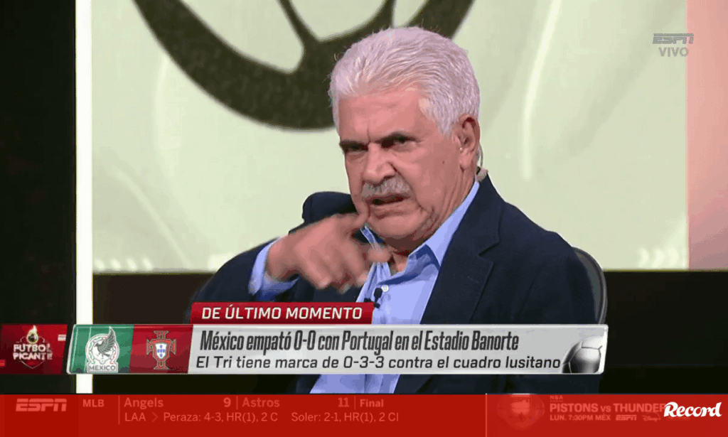 Tuca Ferretti após empate de Portugal: «Com este futebolzinho, não vão chegar nem aos 'quartos' do Mundial»