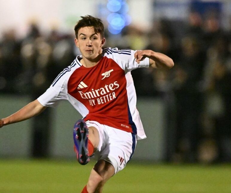 Dan Casey of Arsenal