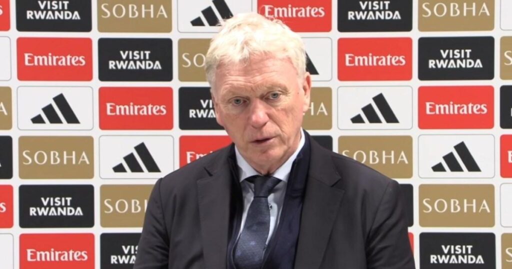 David Moyes singles out 'unbelievable' Arsenal star after Everton defeat