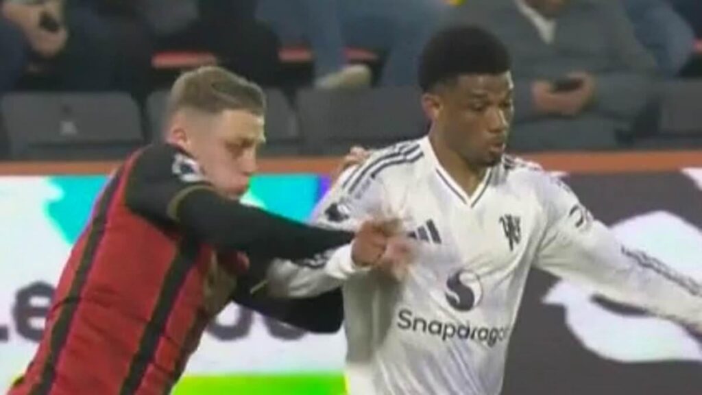 [Mike Keegan] Exclusive: Furious Man United to launch formal complaint to referees' chief Howard Webb after 'yet another VAR blunder' with Amad Diallo controversially denied penalty at Bournemouth - leaving Michael Carrick 'baffled'