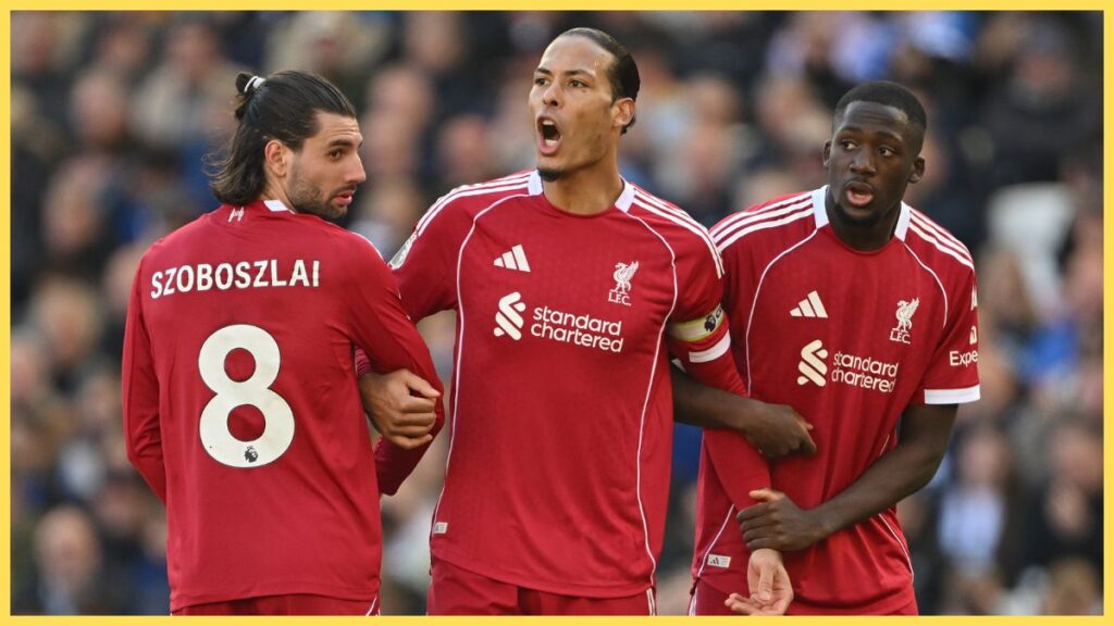 Van Dijk highlights major Liverpool issue after Brighton loss