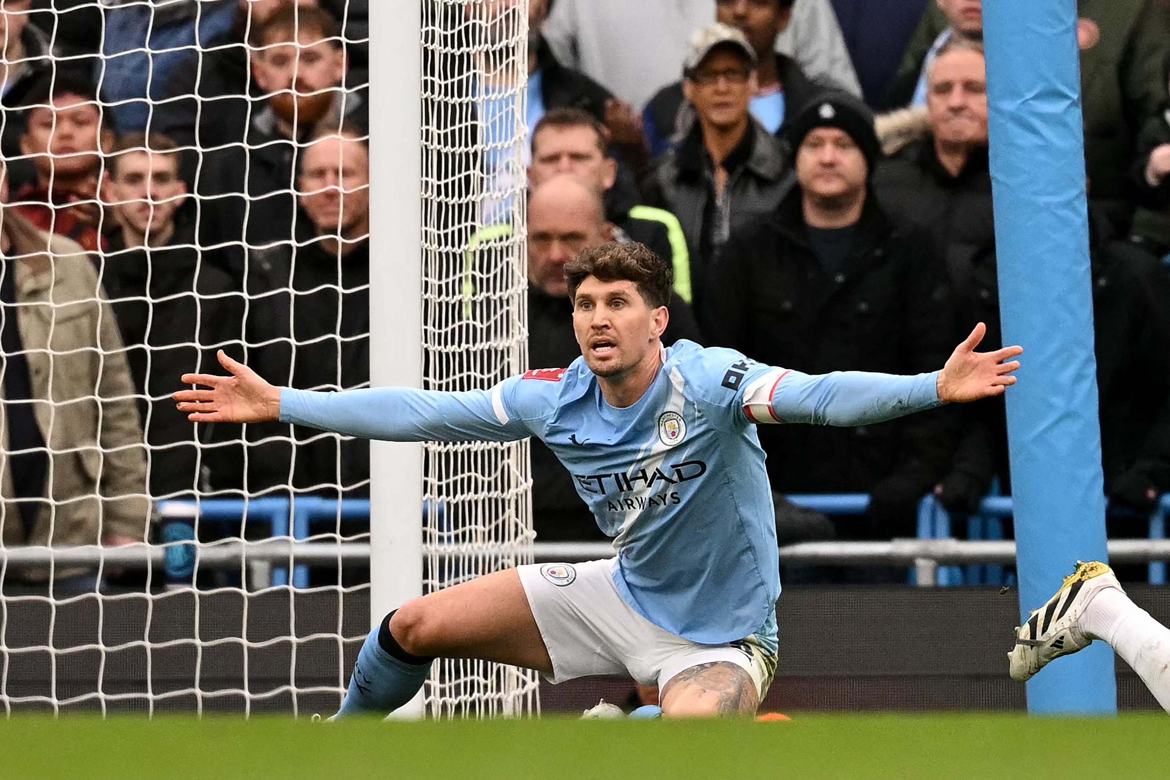 Stones hopes he can force his way back into Man City's starting XI and the England squad before the end of the season