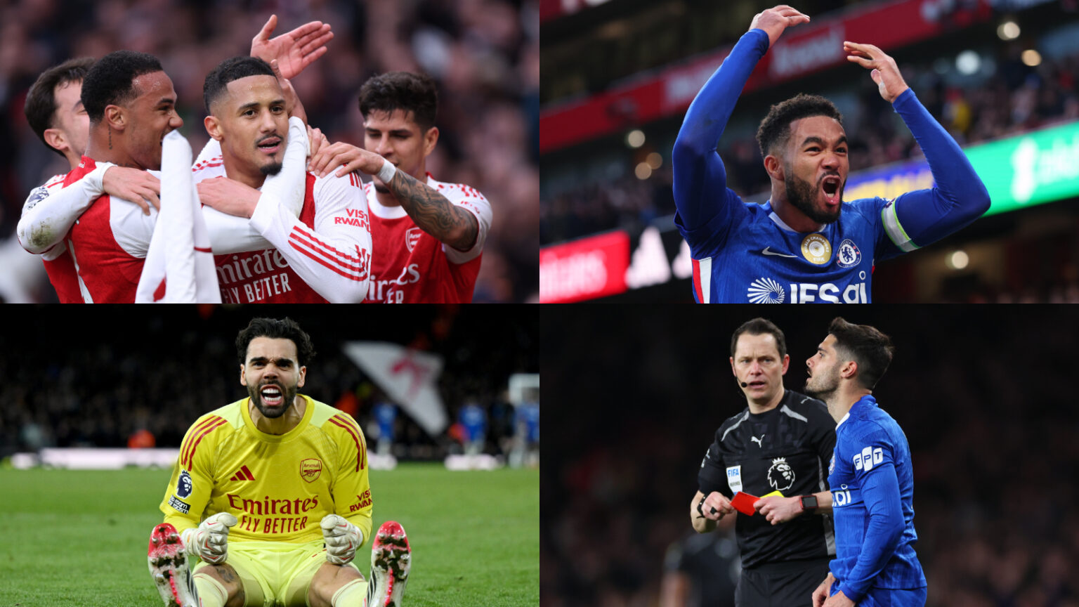 Set-piece goals and Raya saves: How Arsenal beat Chelsea