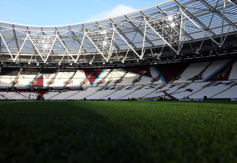 West Ham's London Stadium seen empty