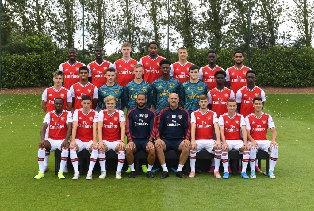 Arsenal Academy Photocall