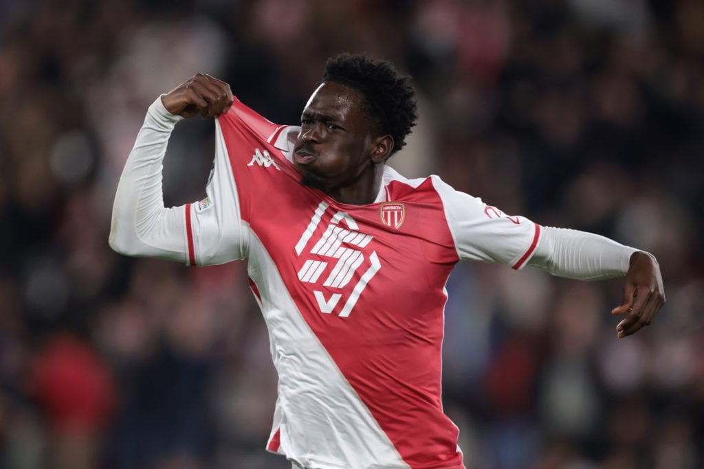 West Ham United target and France Under 21 midfielder Soungoutou Magassa in action for AS Monaco