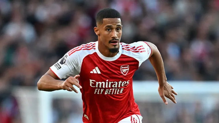 Where is William Saliba? Why Arsenal defender is missing Brighton game in Premier League image