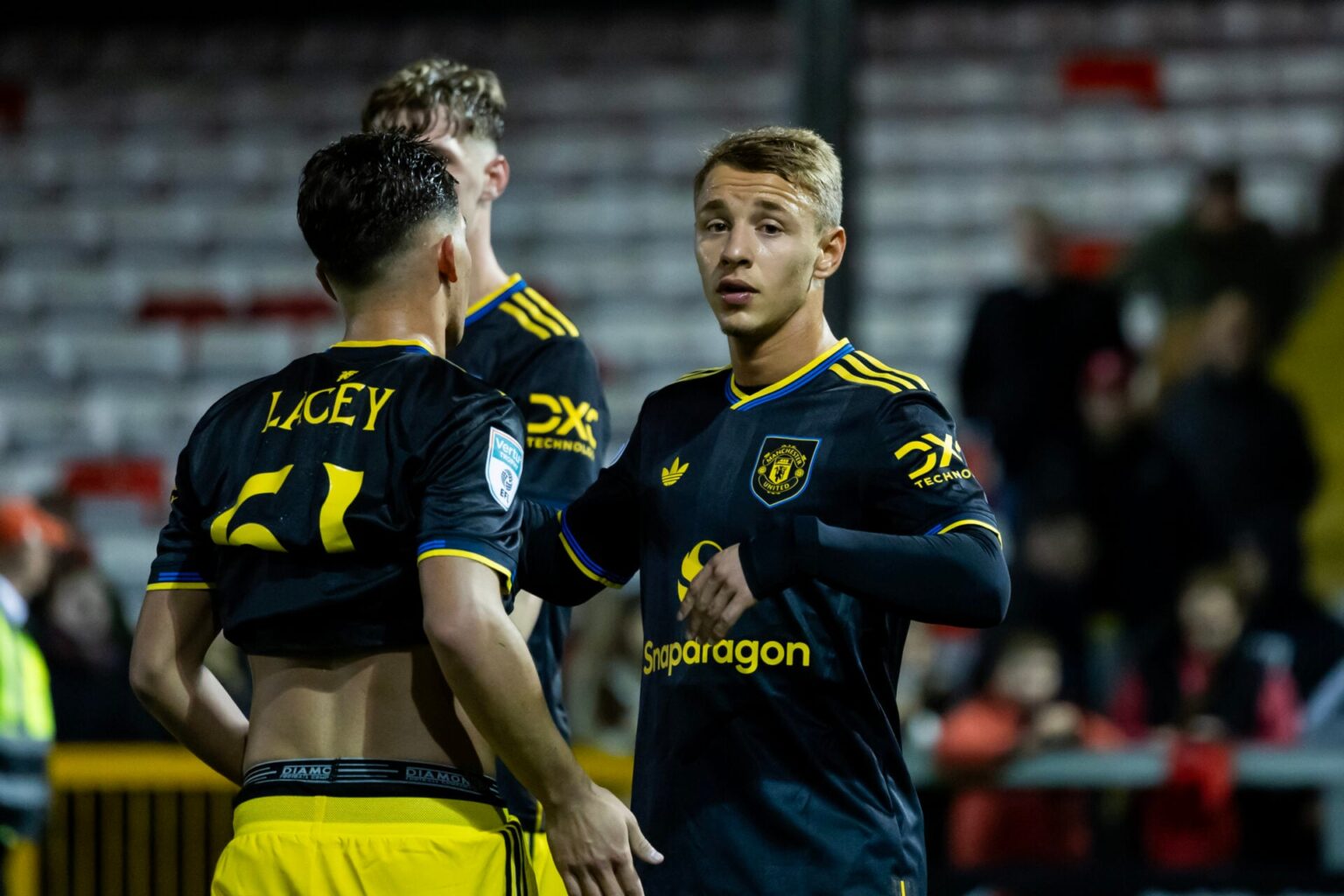 Amir Ibragimov drops hint he is set to return for Man Utd under-18s after four months out with injury