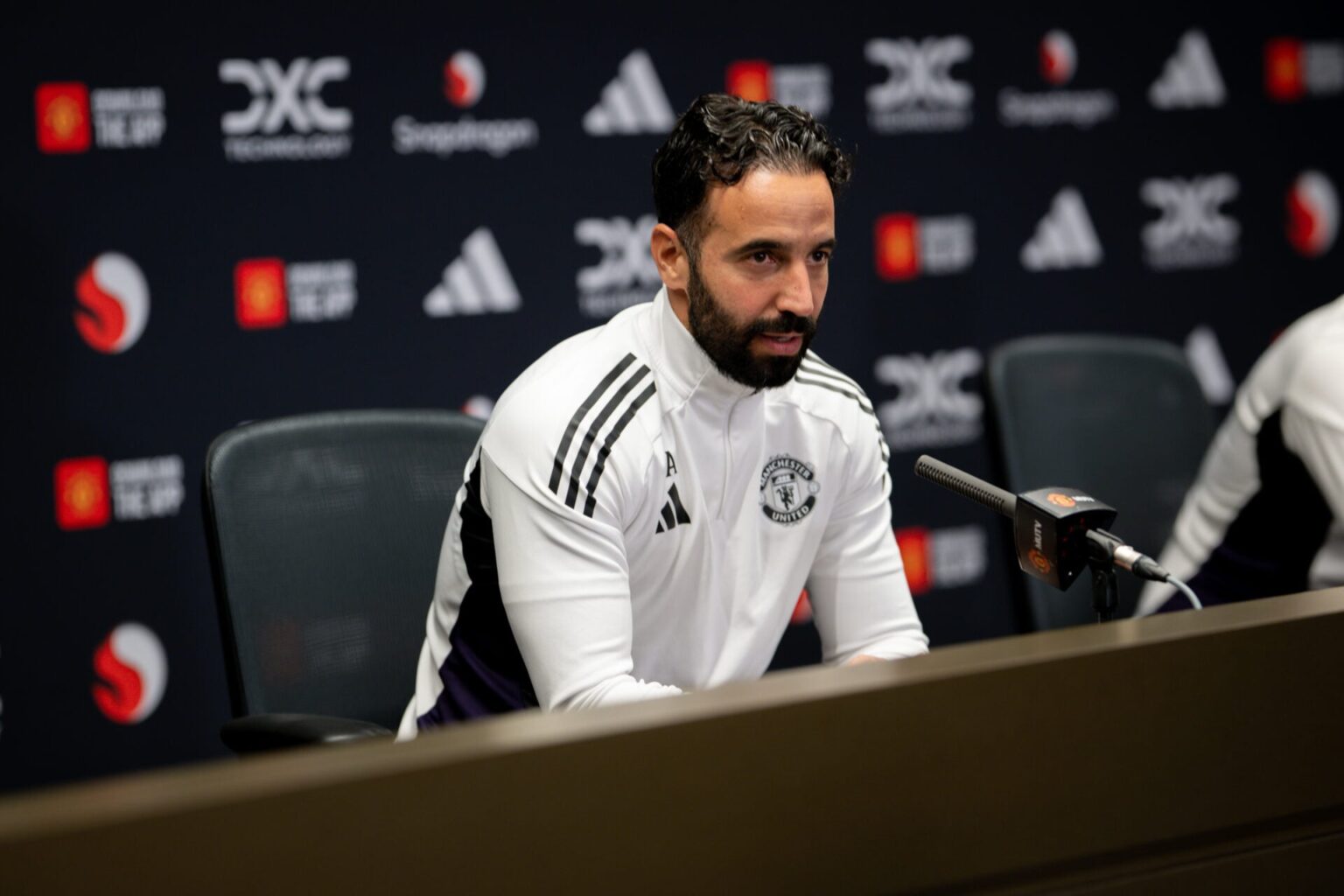 The Premier League table when Ruben Amorim was sacked by Manchester United