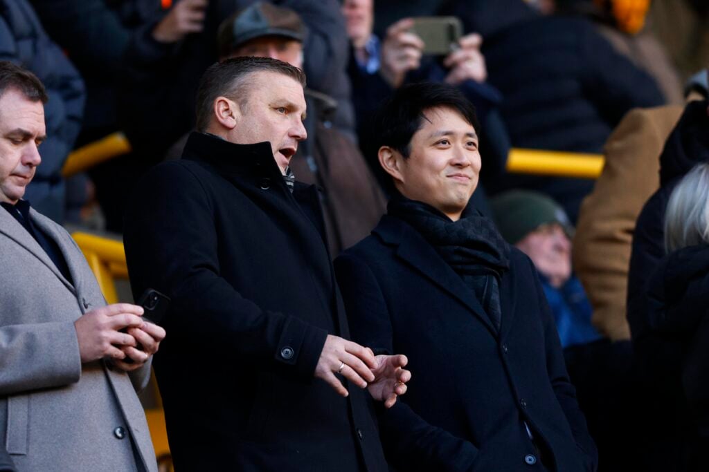 Matt Jackson and Nathan Shi at Molineux.