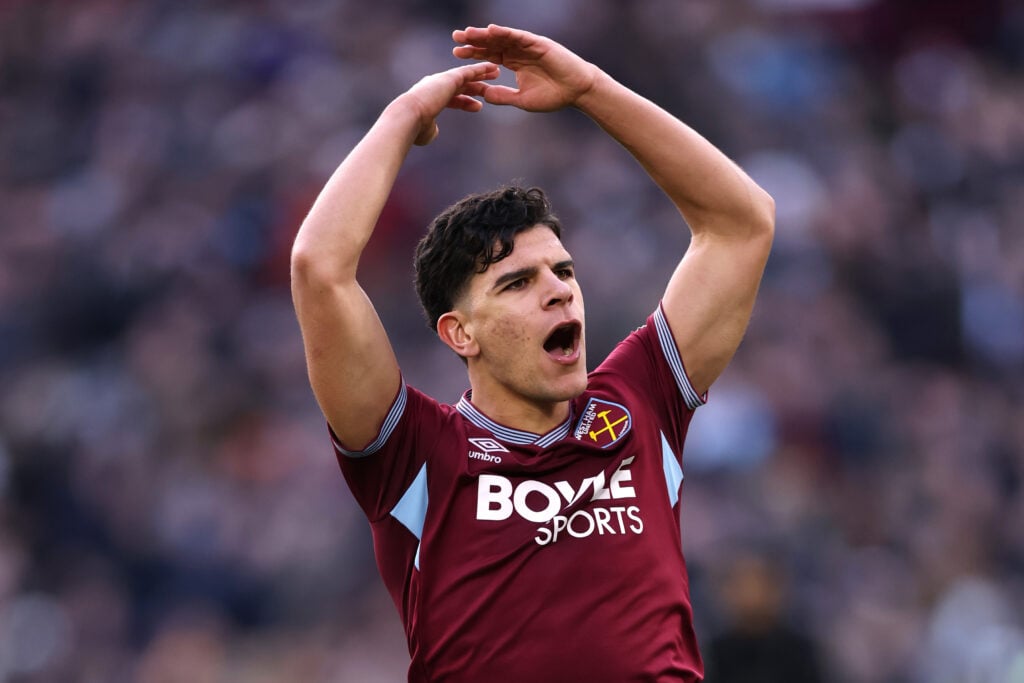 Mateus Fernandes during West Ham United v Sunderland - Premier League