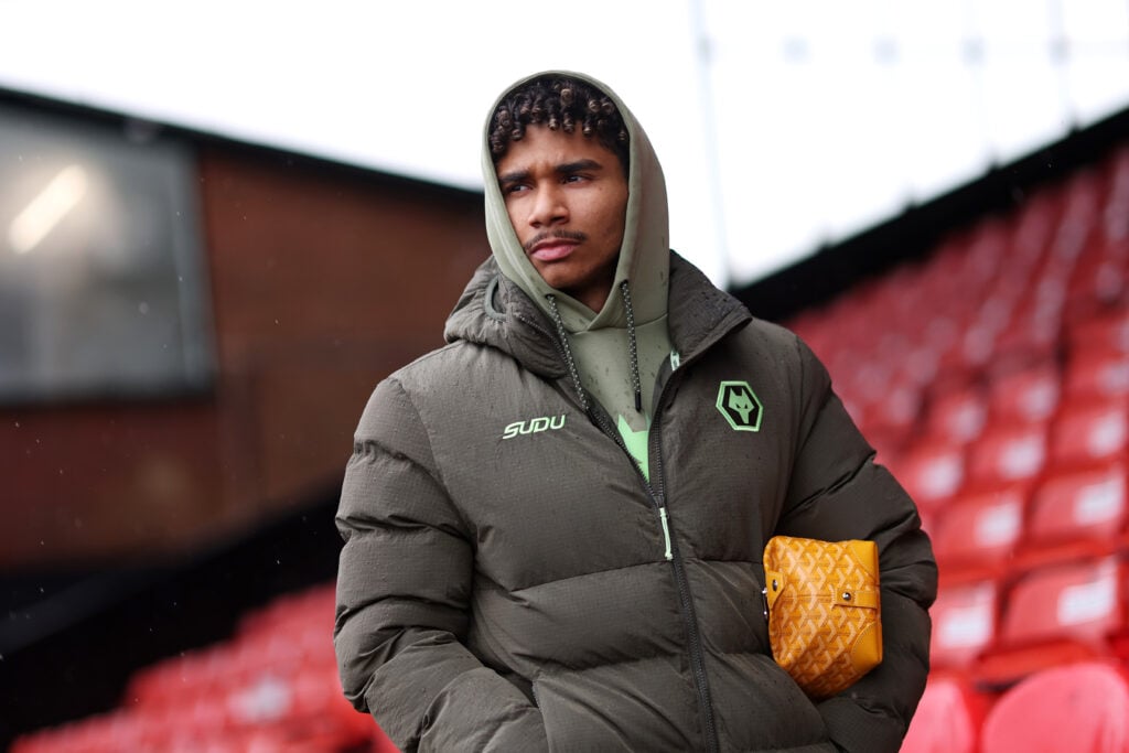 Pedro Lima ahead of playing for Wolves.