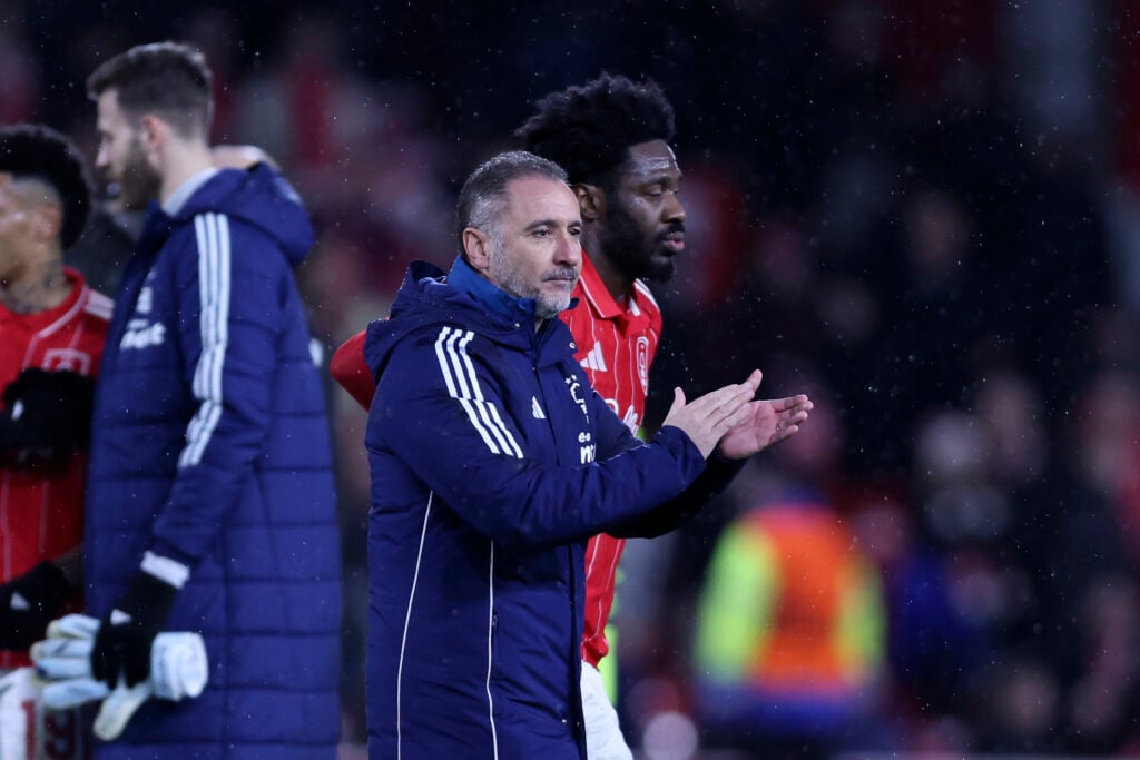 Nottingham Forest head coach Vitor Pereira.