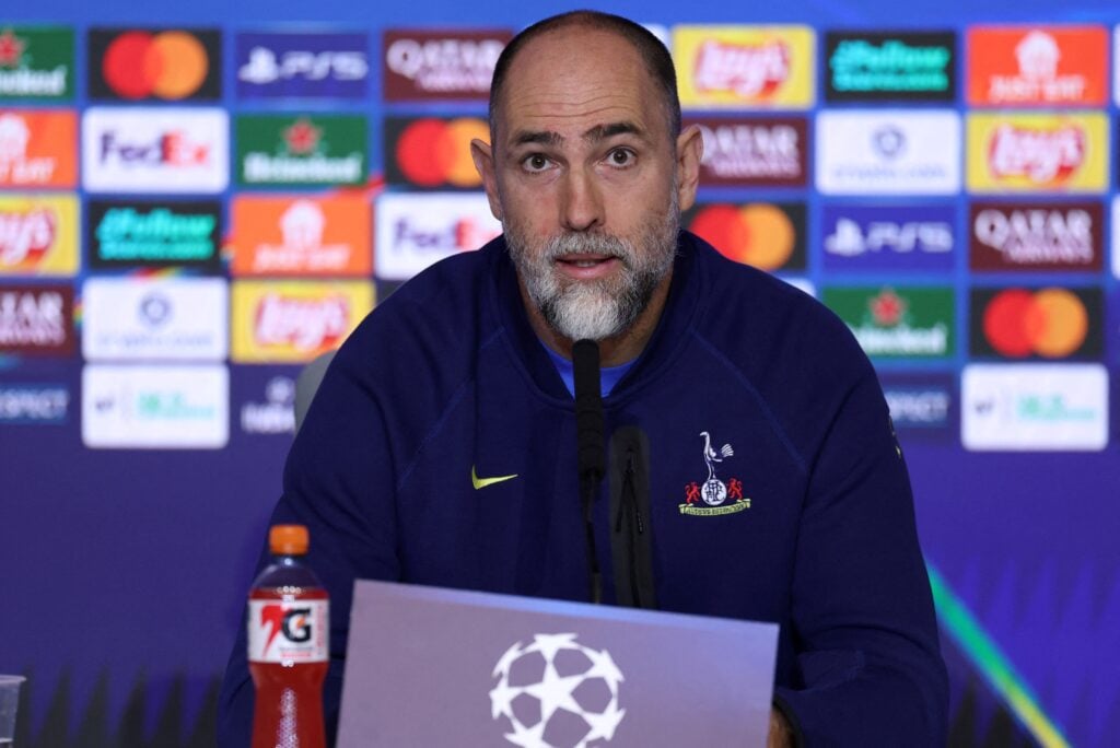 Tottenham boss Igor Tudor