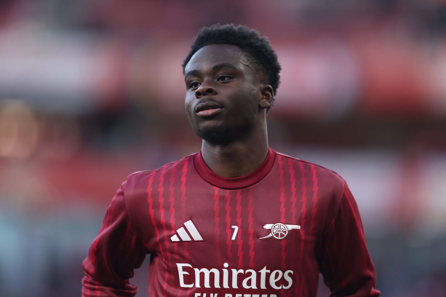 Bukayo Saka names the Arsenal legend who he's learnt the most from as a player