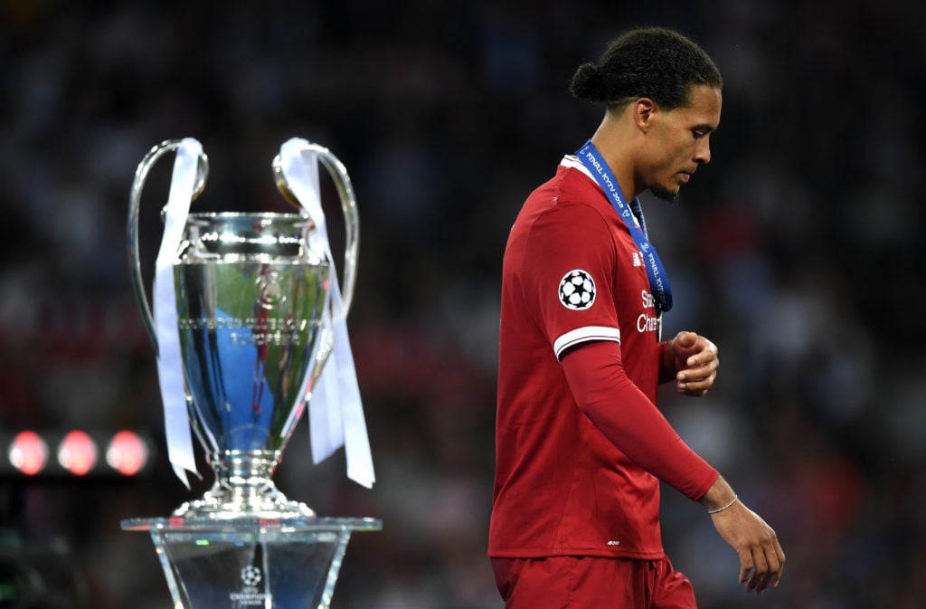 Virgil van Dijk Champions League