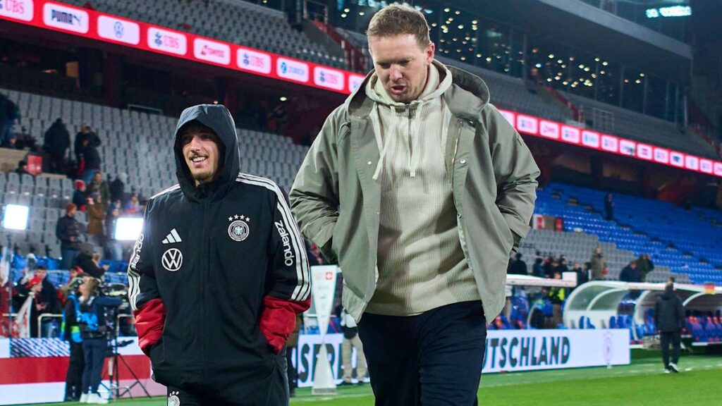 Frech, demütig und mit "natürlicher Gabe": Karl beeindruckt Nagelsmann