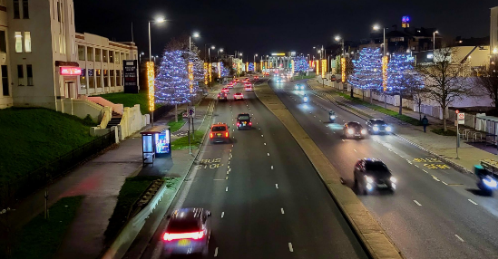 Golden Mile Christmas lights - Golden Mile London website