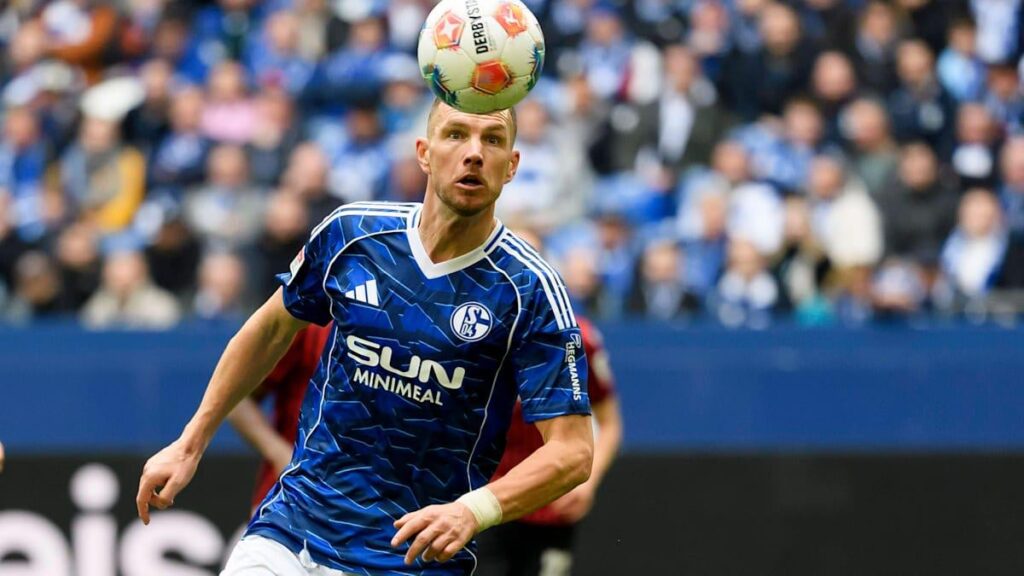 Sperre reduziert: Dzeko fehlt Schalke nur in Darmstadt
