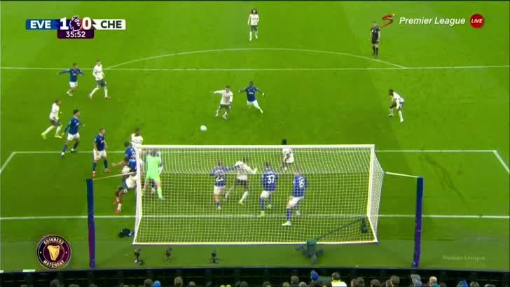 Jordan Pickford save vs Chelsea