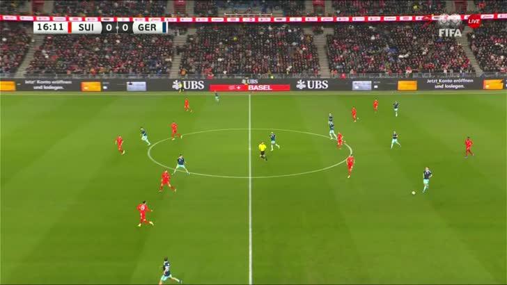 Switzerland [1] - 0 Germany - Dan Ndoye 17'