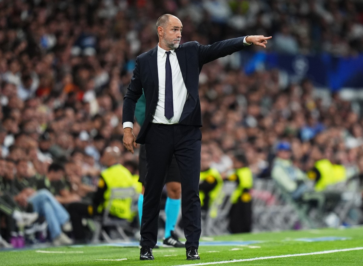 Igor Tudor during Juventus vs Real Madrid