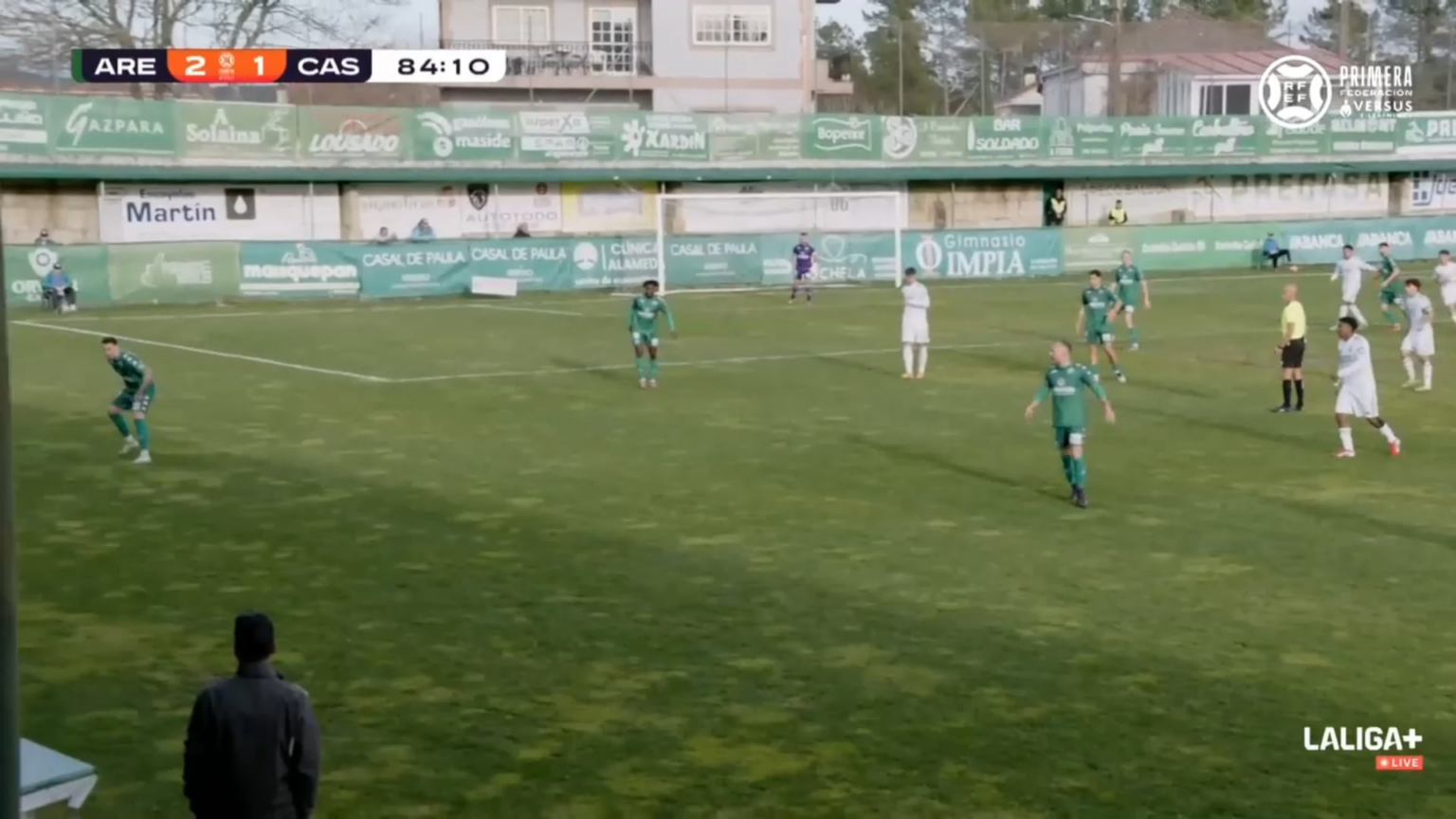 CD Arenteiro 2-[2] Real Madrid Castilla - Roberto Martín 85'
