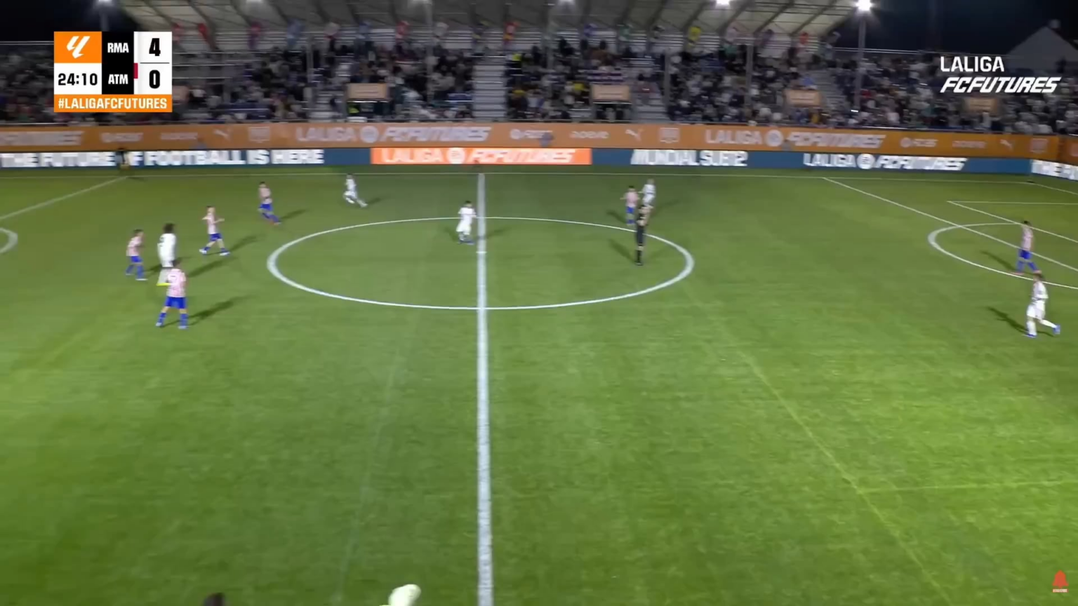 Alevín A (Real Madrid U-12) have done it! They needed to win by at least four goals to qualify for quarter final against atletico and they delivered with a dominant victory. They’ll face Barcelona in the quarter-finals tomorrow. VAMOSSSSS 🤍