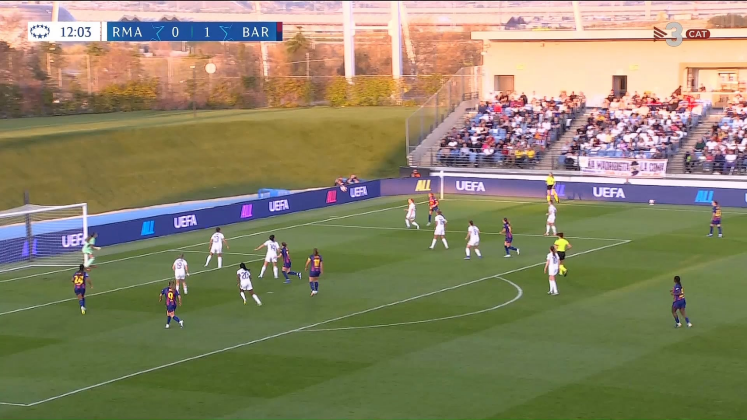 Esmee Brugts puts Barcelona 2-0 up inside 12 mintues
