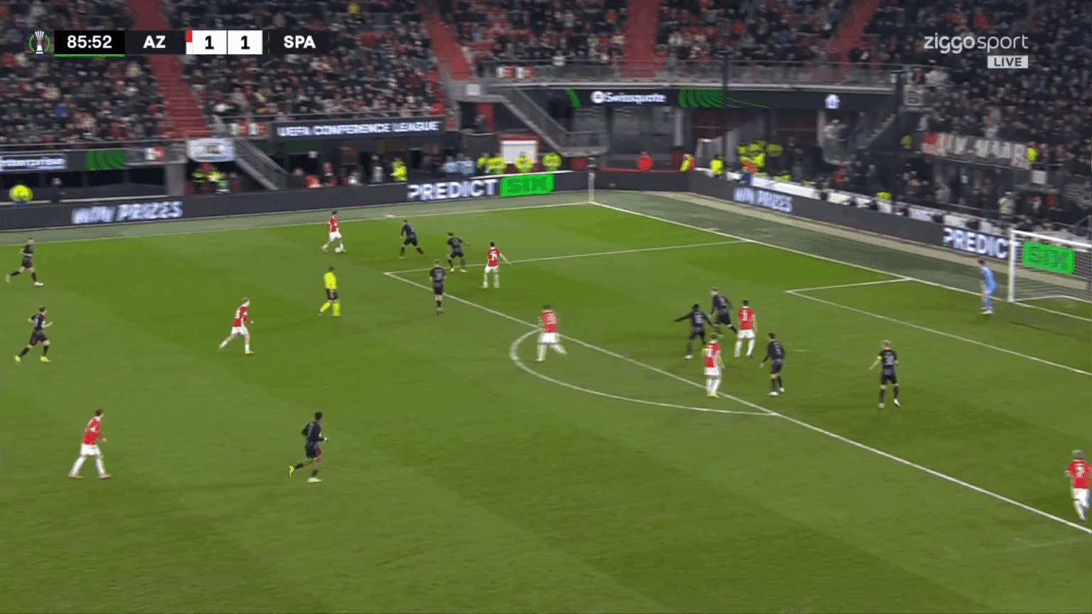 AZ Alkmaar [2]-1 Sparta Prague - Troy Parrott 87'