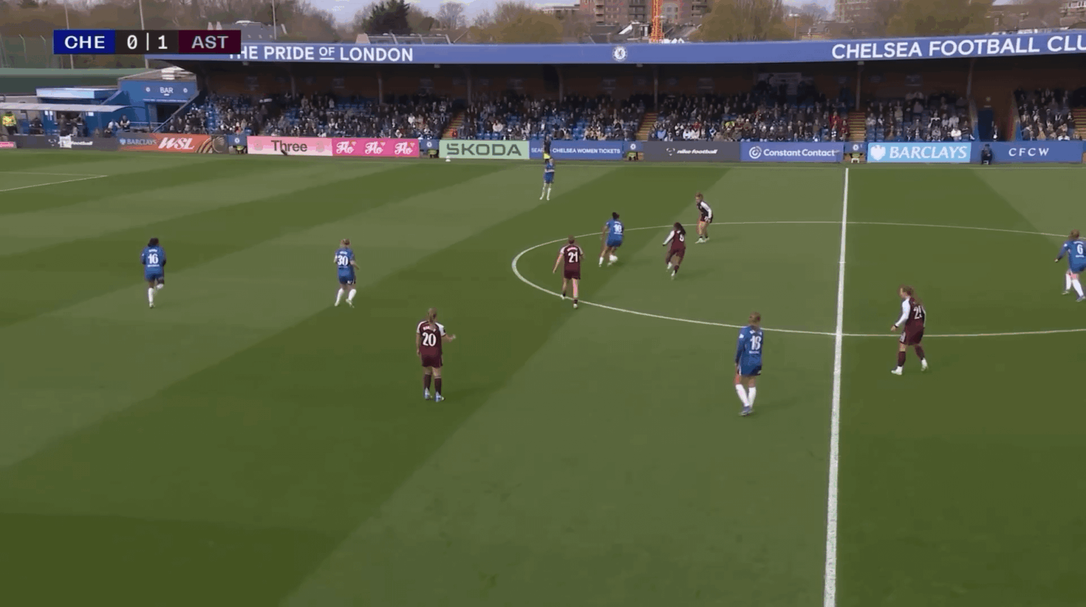 Chelsea [1]–1 Aston Villa (4–3) — Sam Kerr, 20'