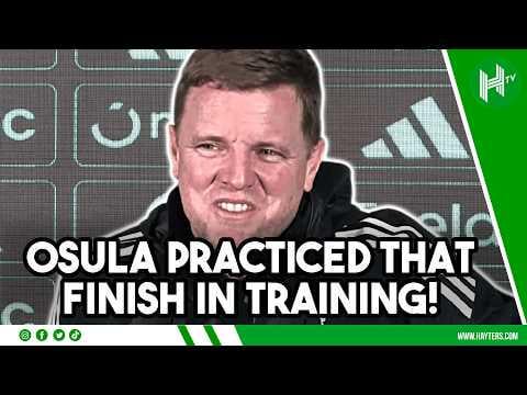 WHAT A MOMENT FOR OSULA! | Eddie Howe | Newcastle 2-1 Man United