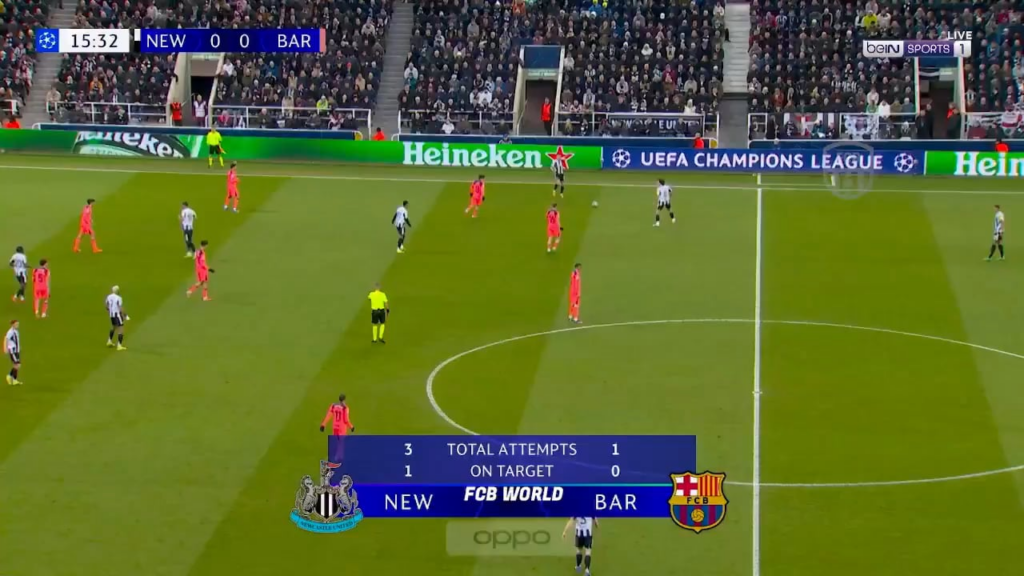 Great save by Joan Garcia vs Newcastle 16'