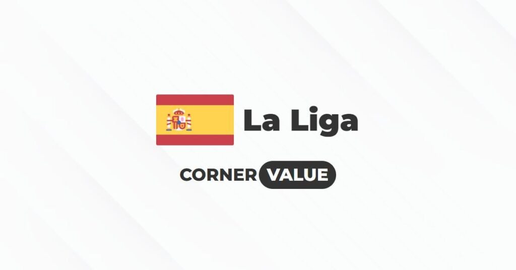 La Liga Corner Stats, Total Corners, and Average Corners Per Match