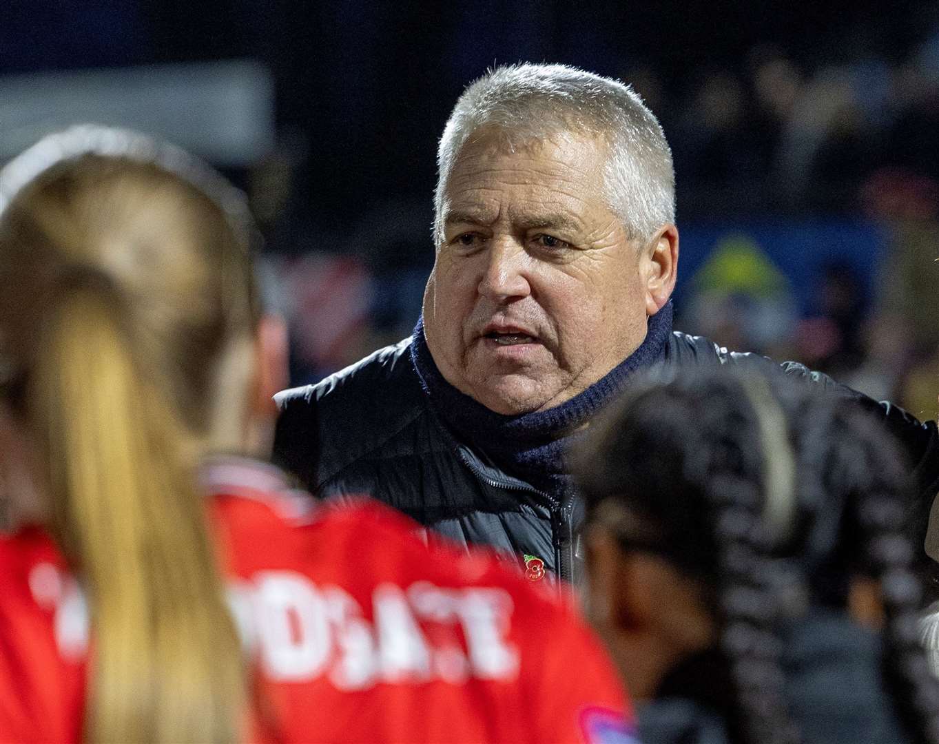 A crucial game ahead this Sunday for Chatham Town Women and their boss Keith Boanas Picture: Nathan Munday