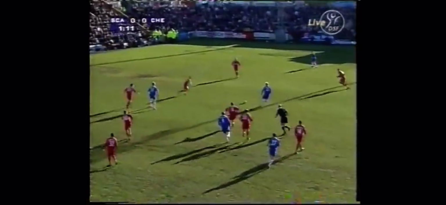 Greatest goal never scored? (replay) Frank Lampard long range effort vs Scarborough (January 2004)