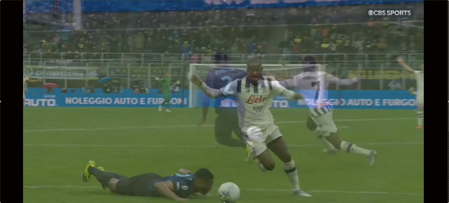 A push or a friend pat on the back