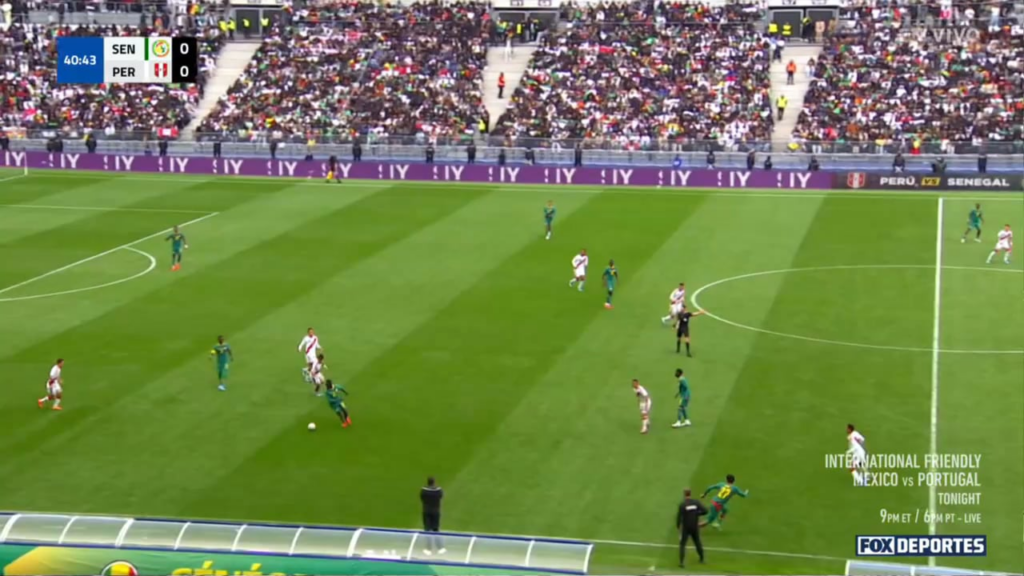 Senegal [1]-0 Peru - Nicolas Jackson 41'