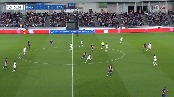 Real Madrid W 1 - [4 ] Barça W - Ewa Pajor 56'