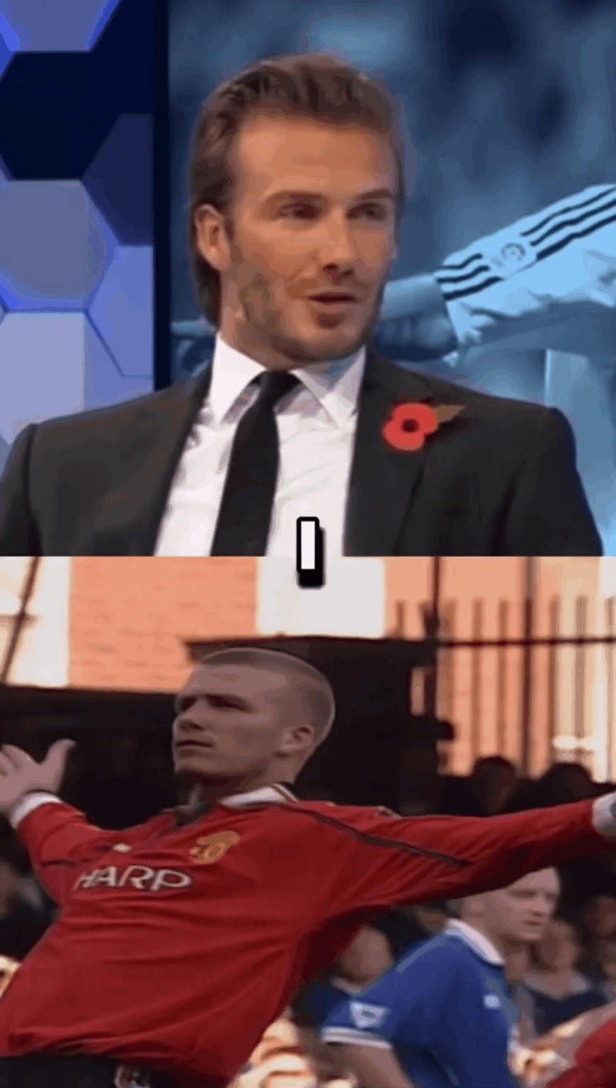 Beckham talks about leaving Manchester United for Real Madrid