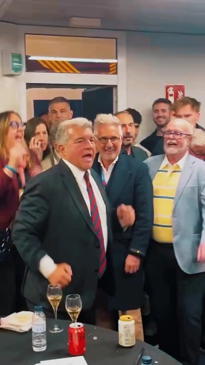 Laporta celebrates victory with socios and club members after victory: “Lamine Yamal, everyday I love you more and more.”