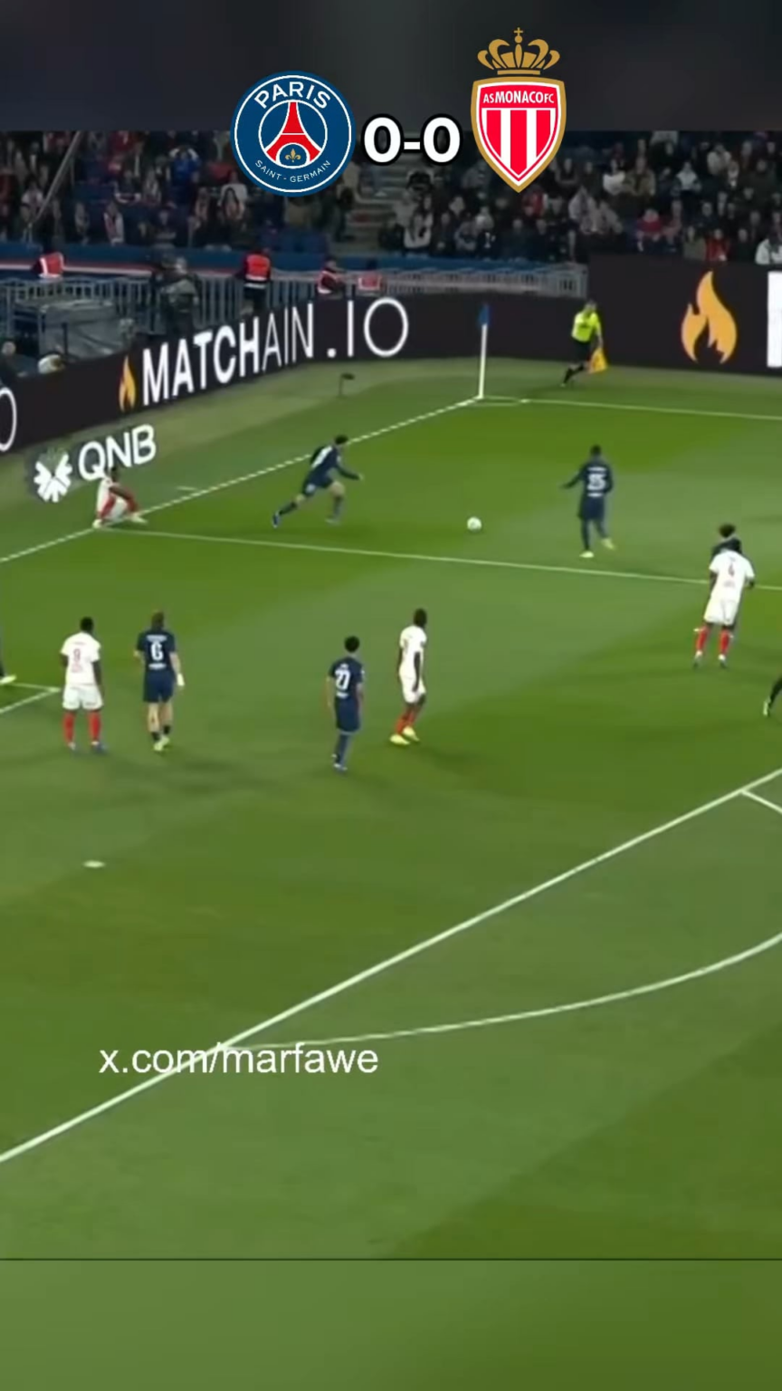 Paris Saint Germain 1-3 As Monaco 😭